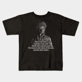 The Woodsman Poem Kids T-Shirt